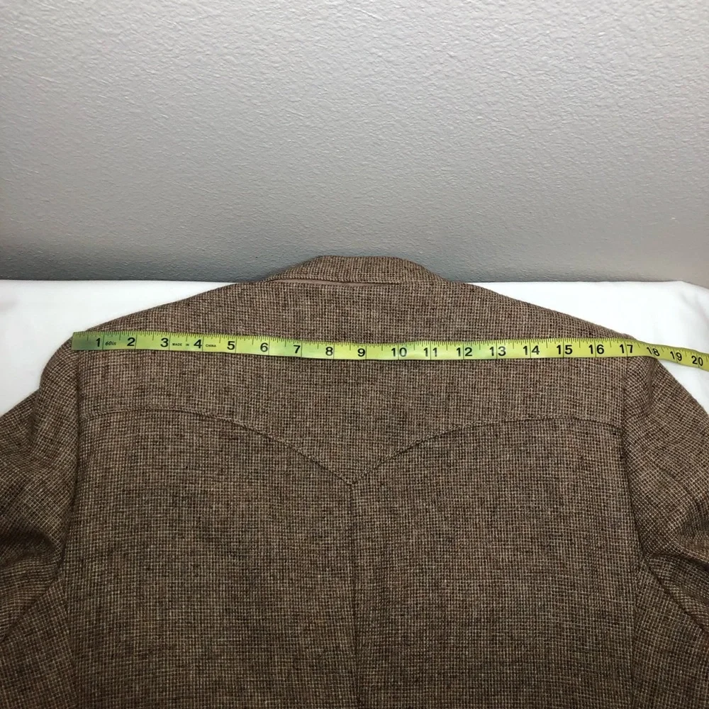 FIORAVANTI Design For Brookfield 90s Wool‎ Sports Coat Tweed Blazer Jacket 40R